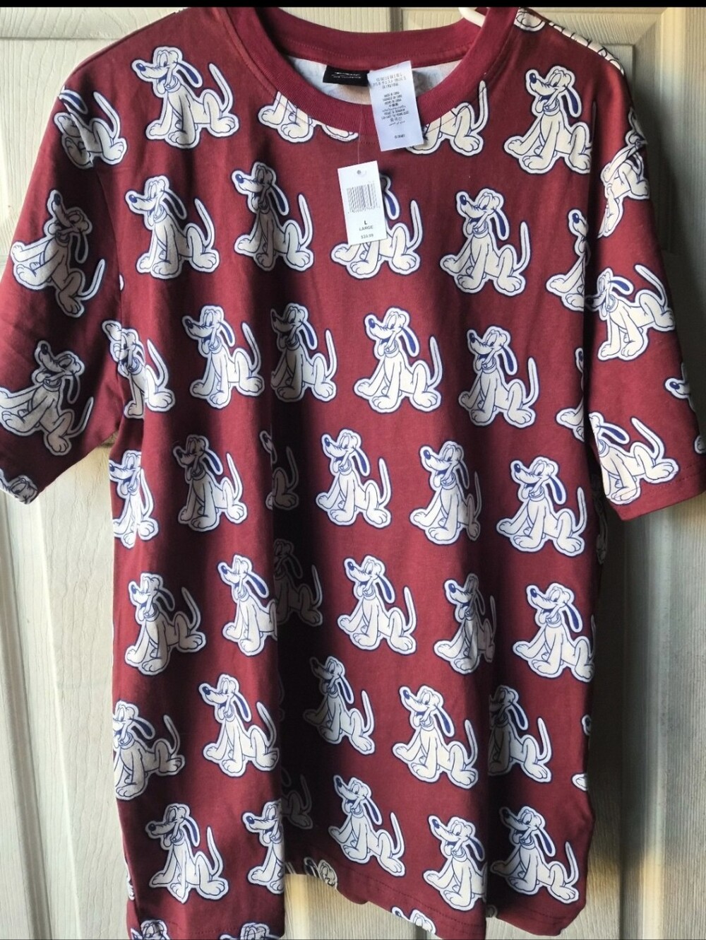 Disney Pluto Red Tshirt (L)